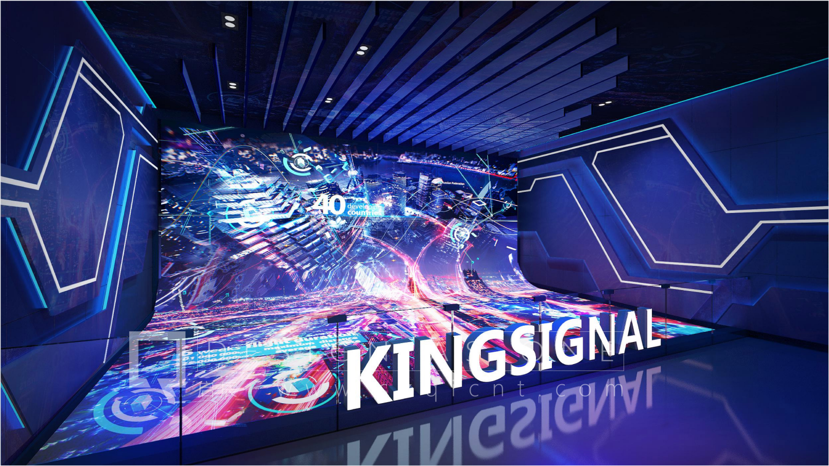 公司展廳設計的視線(xiàn)要求