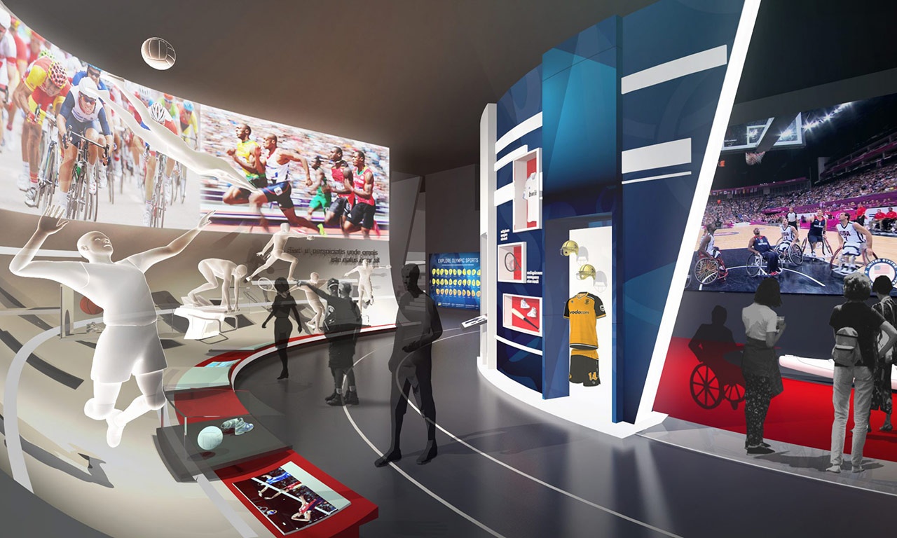 展廳設計3d效果圖