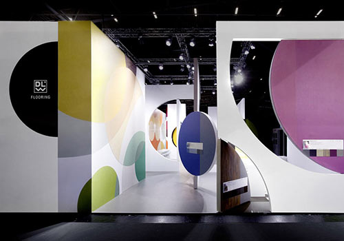 地面材料制造商展廳設(shè)計欣賞